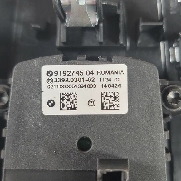 2011-2016 BMW 528i 535i 550i Headlight Lamp Switch Control 9192745 OEM - Picture 7 of 7